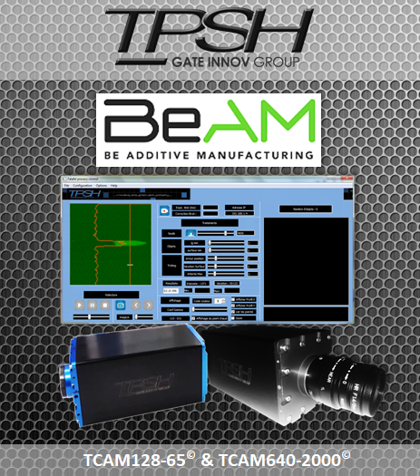 BeAM_TPSH_caméra CND temp réel_fabrication additive