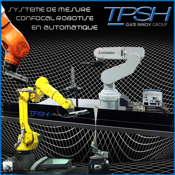 système de mesure confocale robotisé