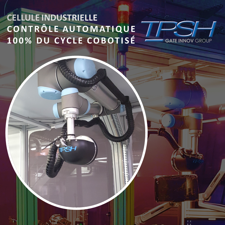 Cellule de contrôle 2D-3D cobotique automatique TPSH