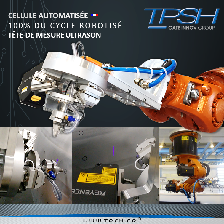 cellule automatique robotique_mesure ultrason_TPSH