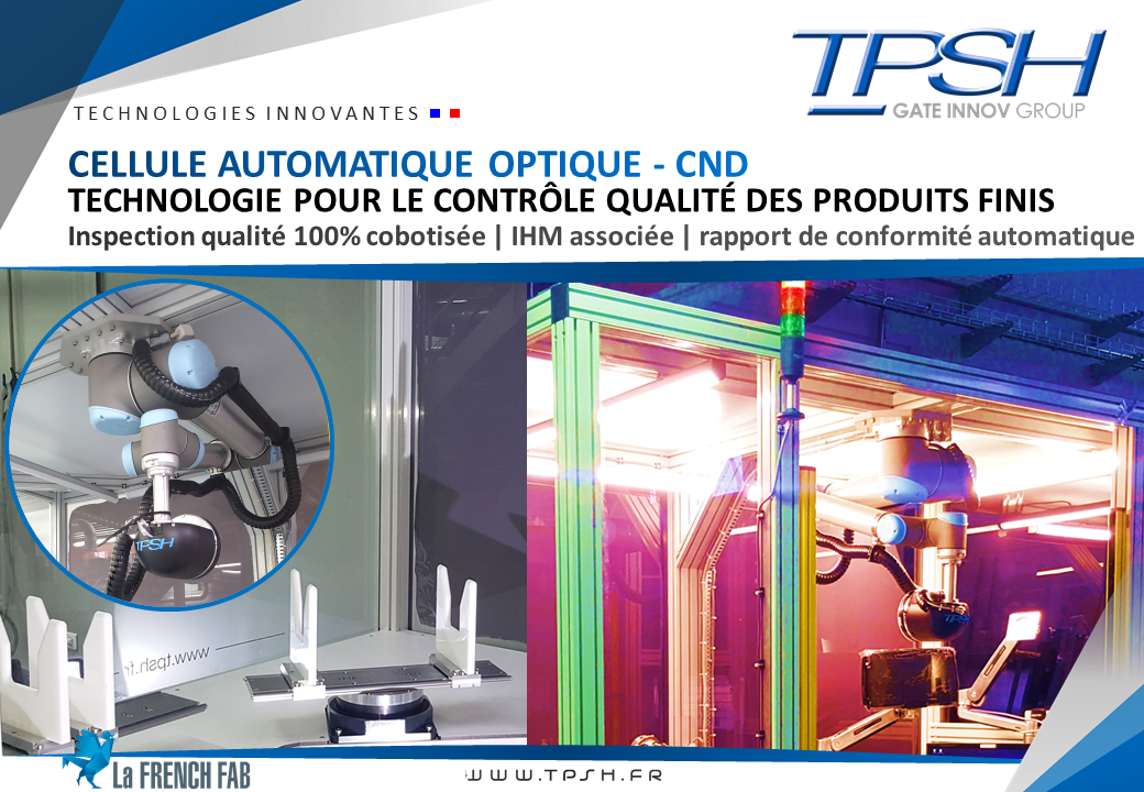 Cellule CND automatique_cobotique_contrôle qualité_produits finis_TPSH