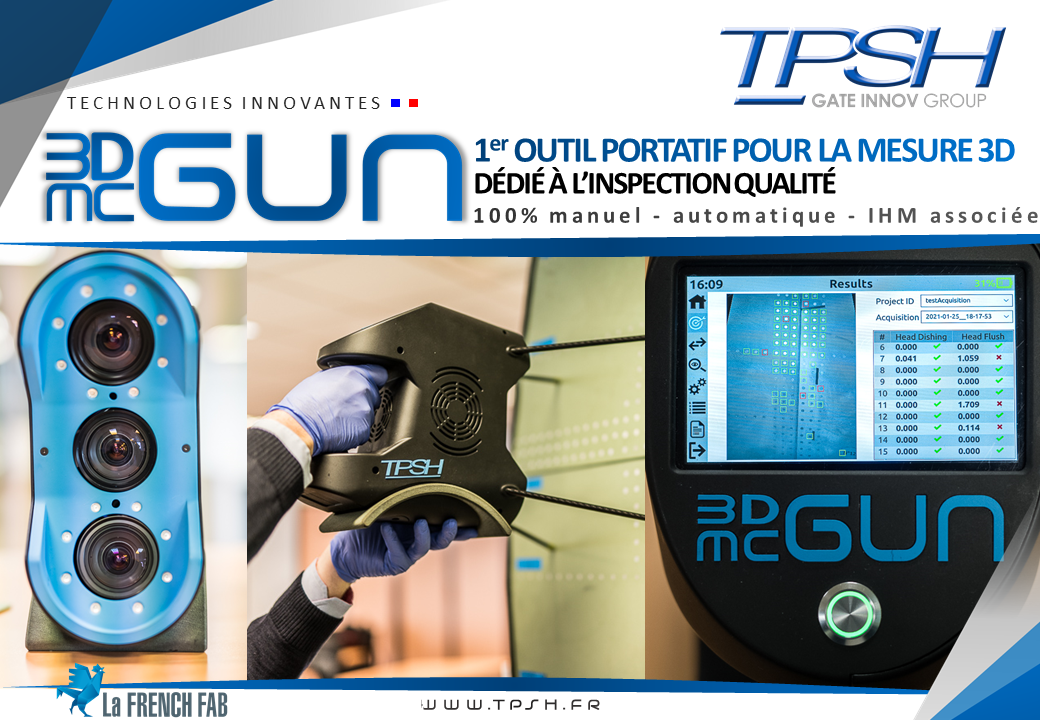 3DMcGUN_contrôle automatique_inspection qualité portatif_Atos_TPSH